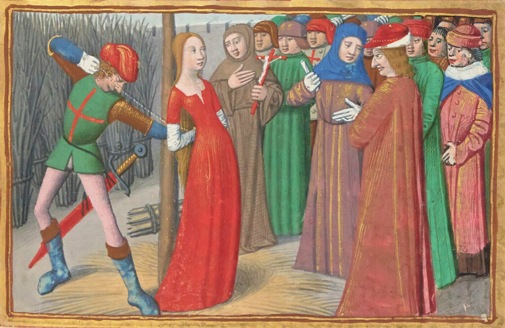 Juana de Arco hoguera quema