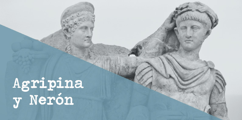 Estatua de Agripina y Nerón